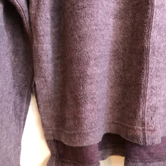 ZELLA Cozy Fleece High/low Sweatshirt In Purple - Picture 7 of 14